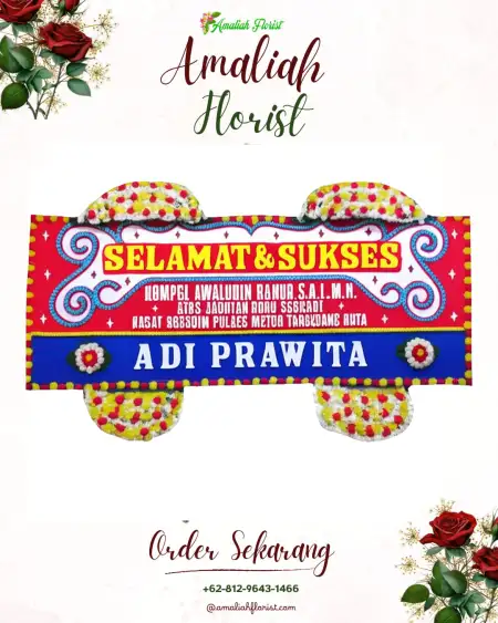 Papan Bunga Ucapan Selamat Sangkanmulya